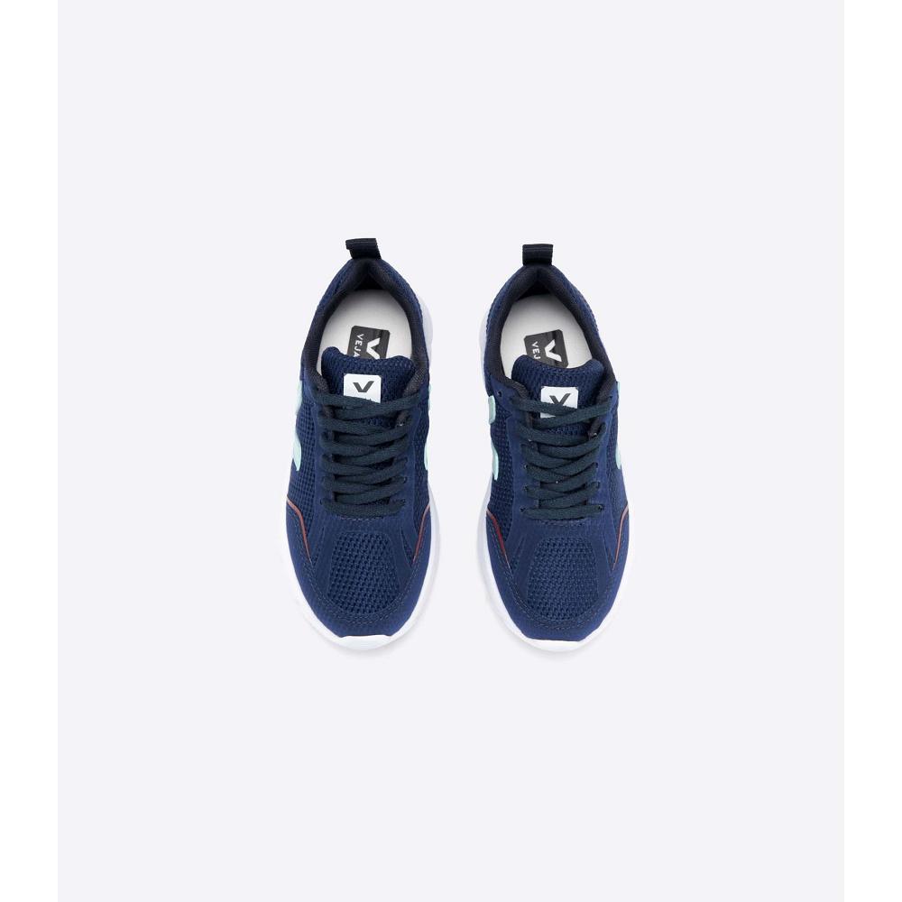 Veja CANARY B-MESH NAUTICO Kids' Shoes Navy | NZ 766QMA